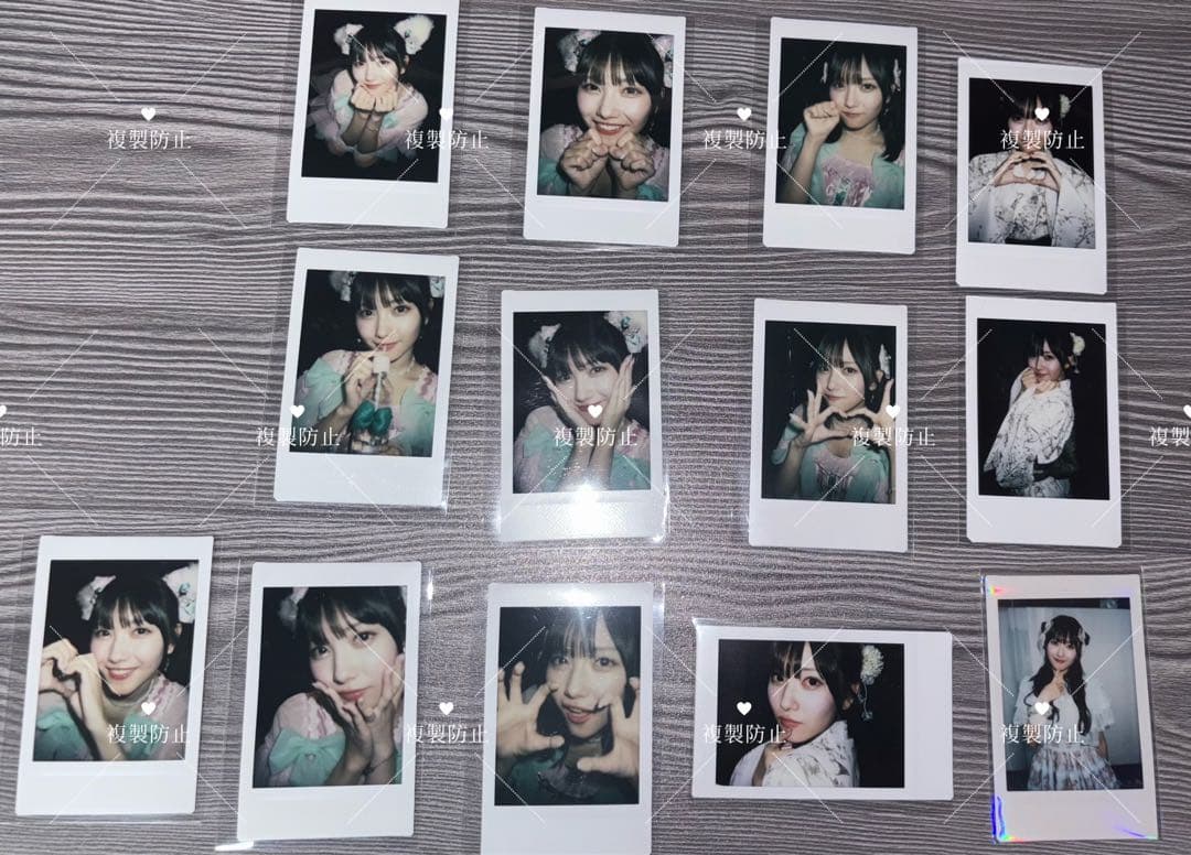 fav me 丸山蘭奈ライブ特典会ソロチェキ 12枚セット