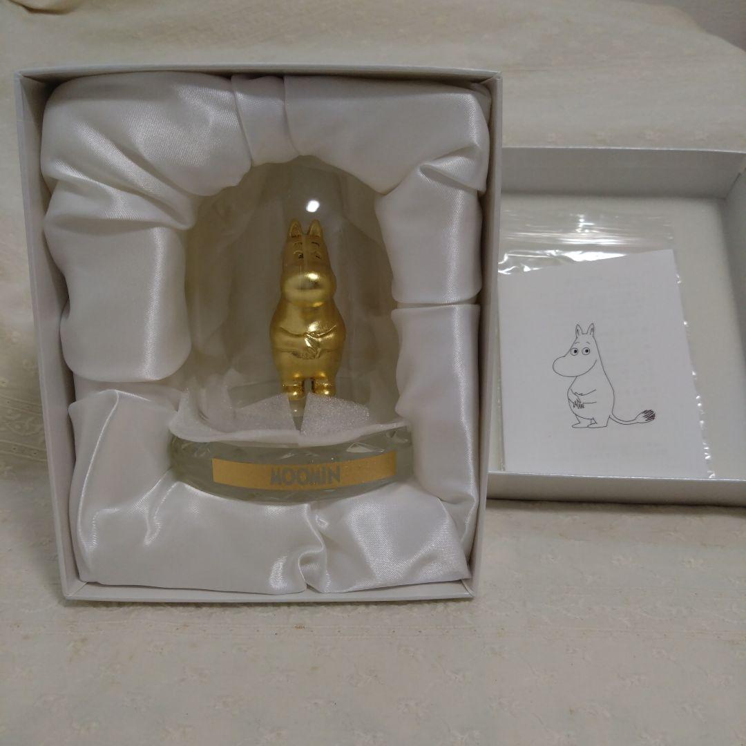 【新品未使用】金沢純金箔＆純銀製　ムーミン　置物