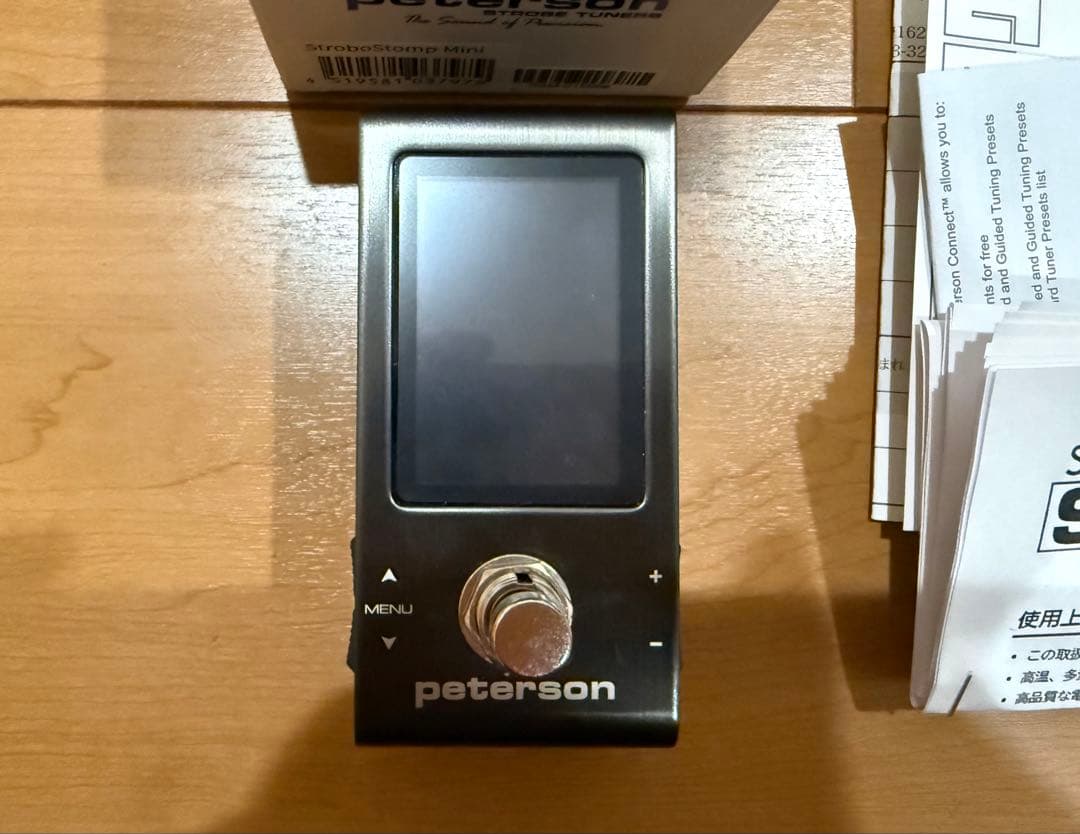 ほぼ新品 Peterson Strobo Stomp Mini 国内正規品