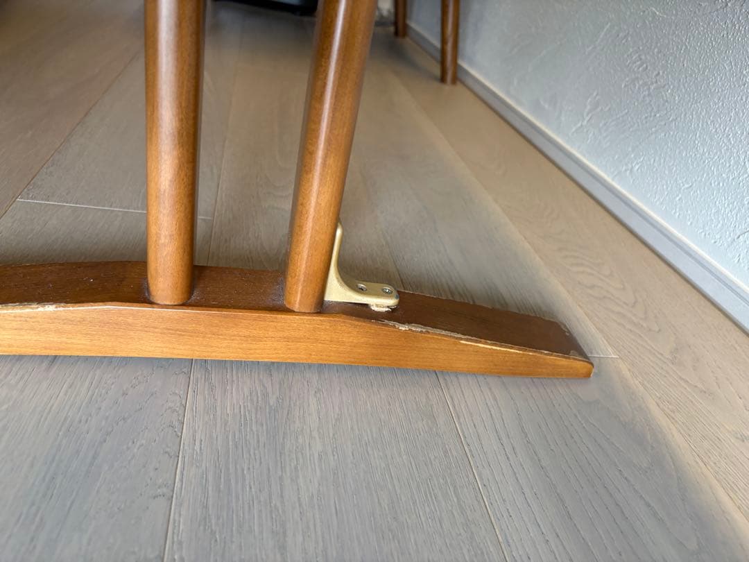 カリモク60 カフェテーブル1200 ウォールナット 机 テーブル