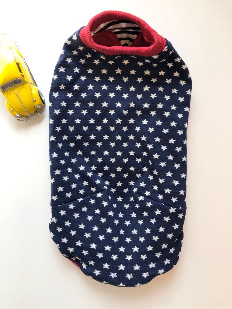 アメリカンなタンクトップ　Mサイズ イタグレ服　犬服