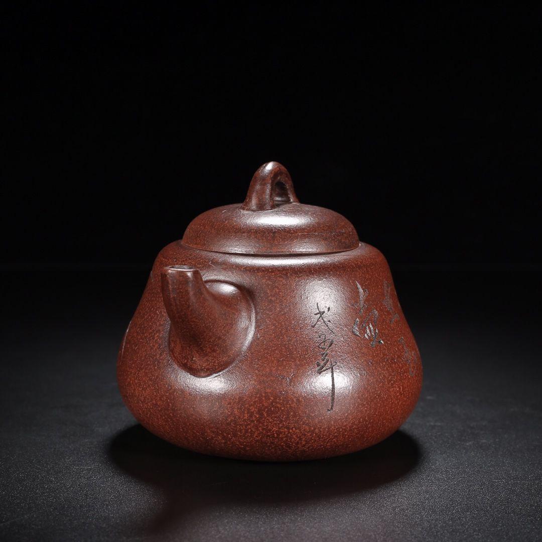 中国美術 宜興 紫砂壷 瓢簞壺 煎茶道具