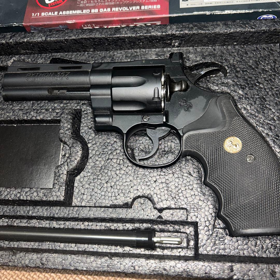 ま*さ様 東京マルイ コルト パイソン ガスリボルバー .357マグナム 4イン