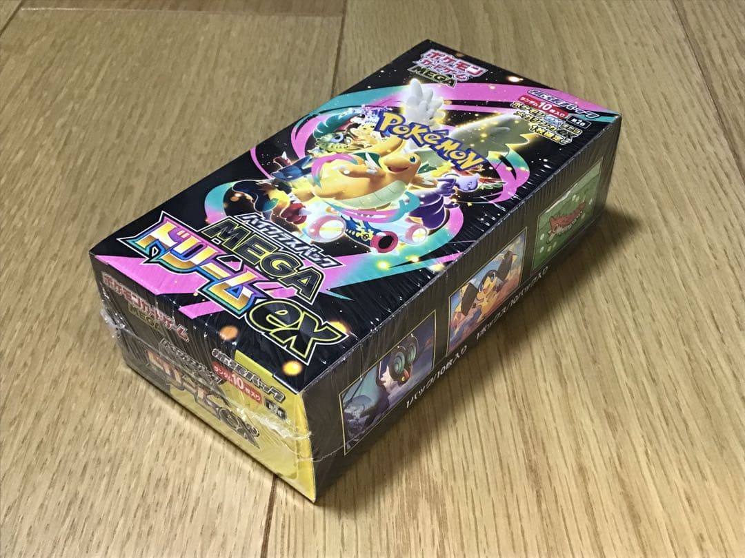 ポケモンカードゲーム MEGAドリームex 1box　未開封シュリンク付き