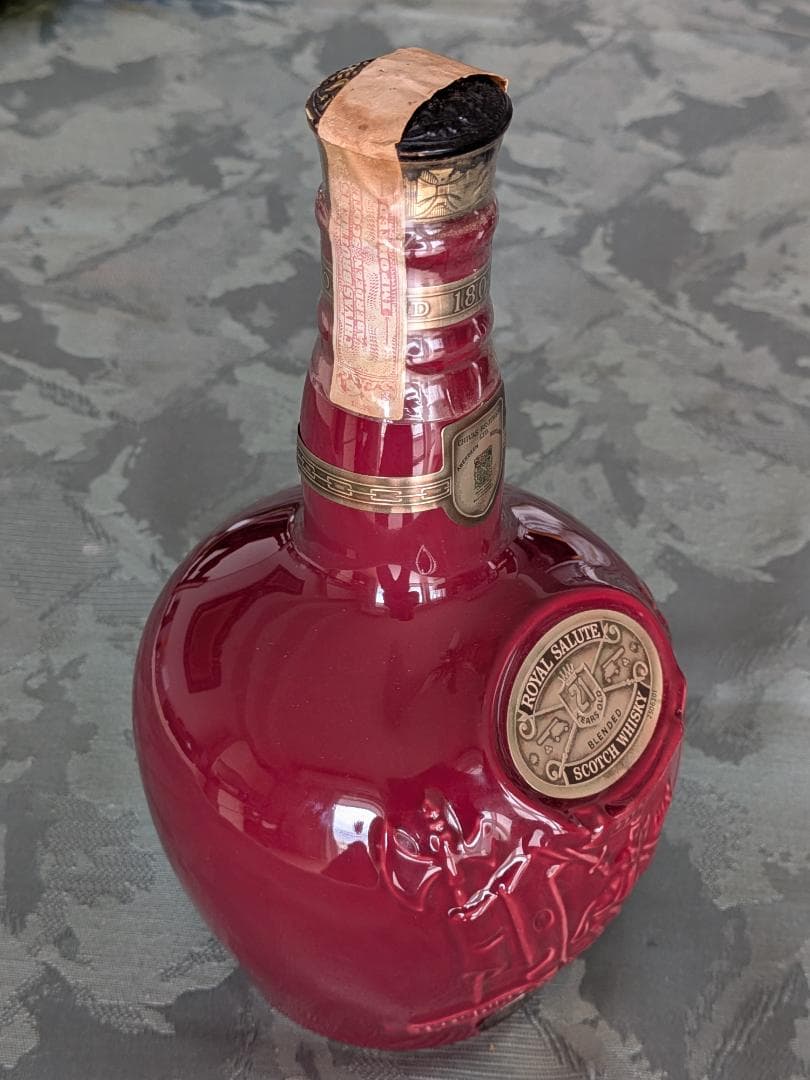 【未開栓美品】 Salute ロイヤルサルート21年赤ボトルウイスキー