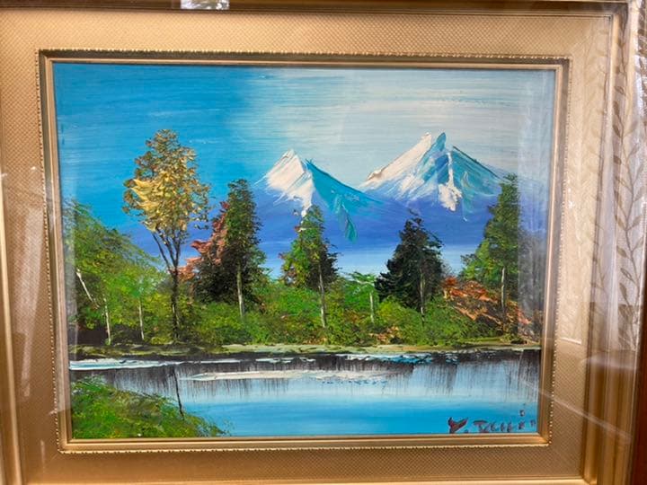 作者不明　油絵