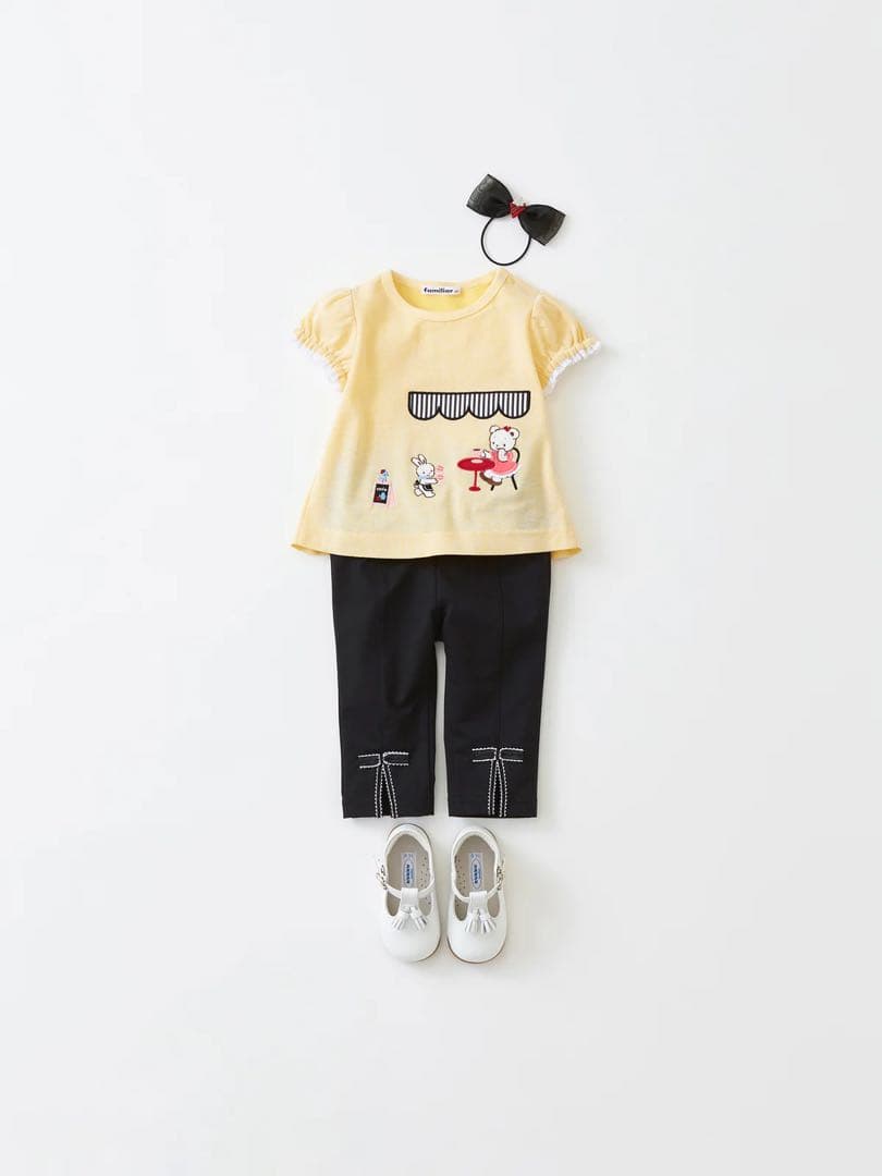 ファミリア familiar ハイネックＴシャツ 90 今期