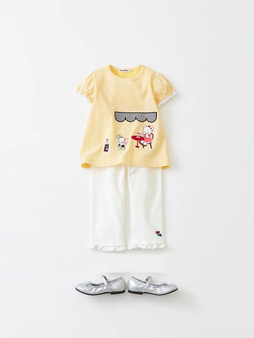 ファミリア familiar ハイネックＴシャツ 90 今期