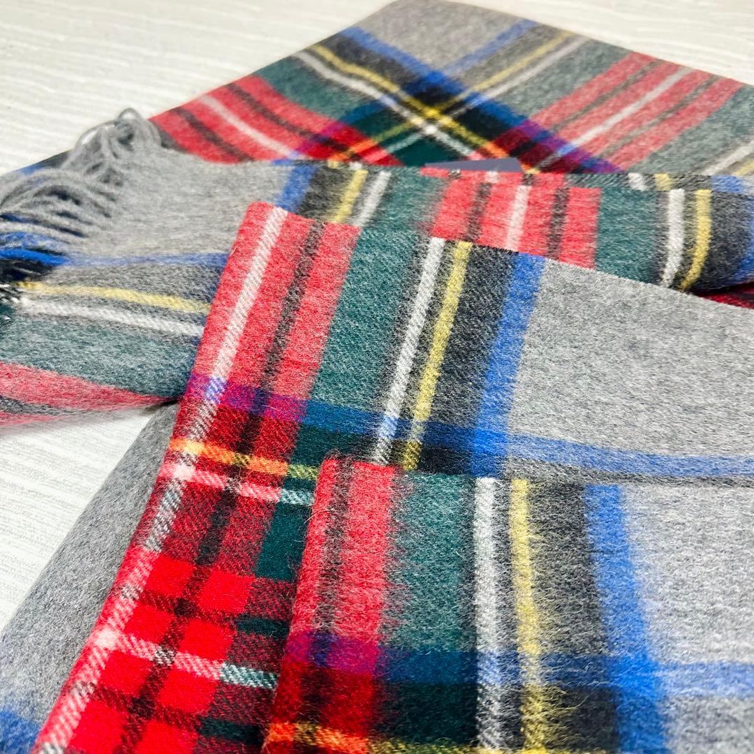 ジョンストンズ カシミア 大判ストール マフラー グレースチュワート［即発］