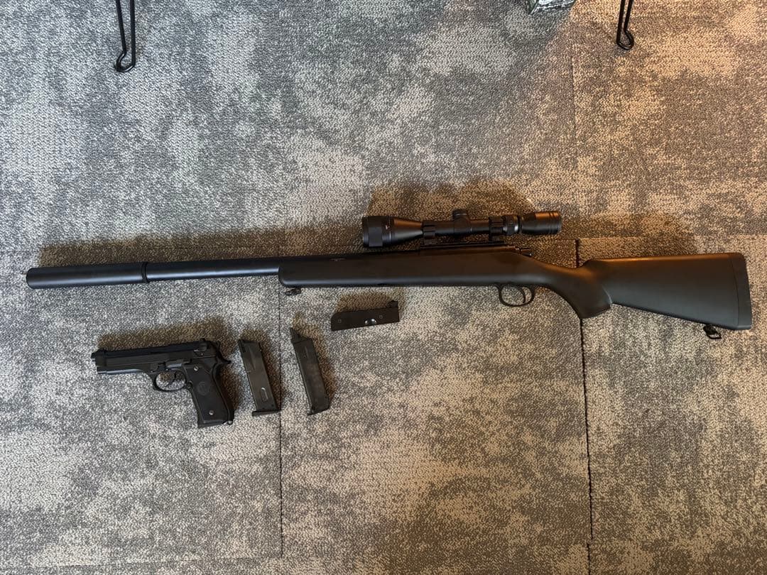 VSR-10 ガスハンドガン 東京マルイ純正スコープ付き