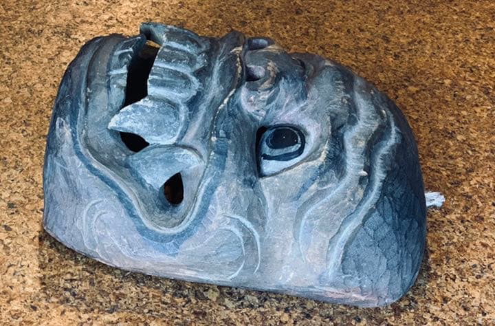 インドネシア バリ島のお面 1970年入手