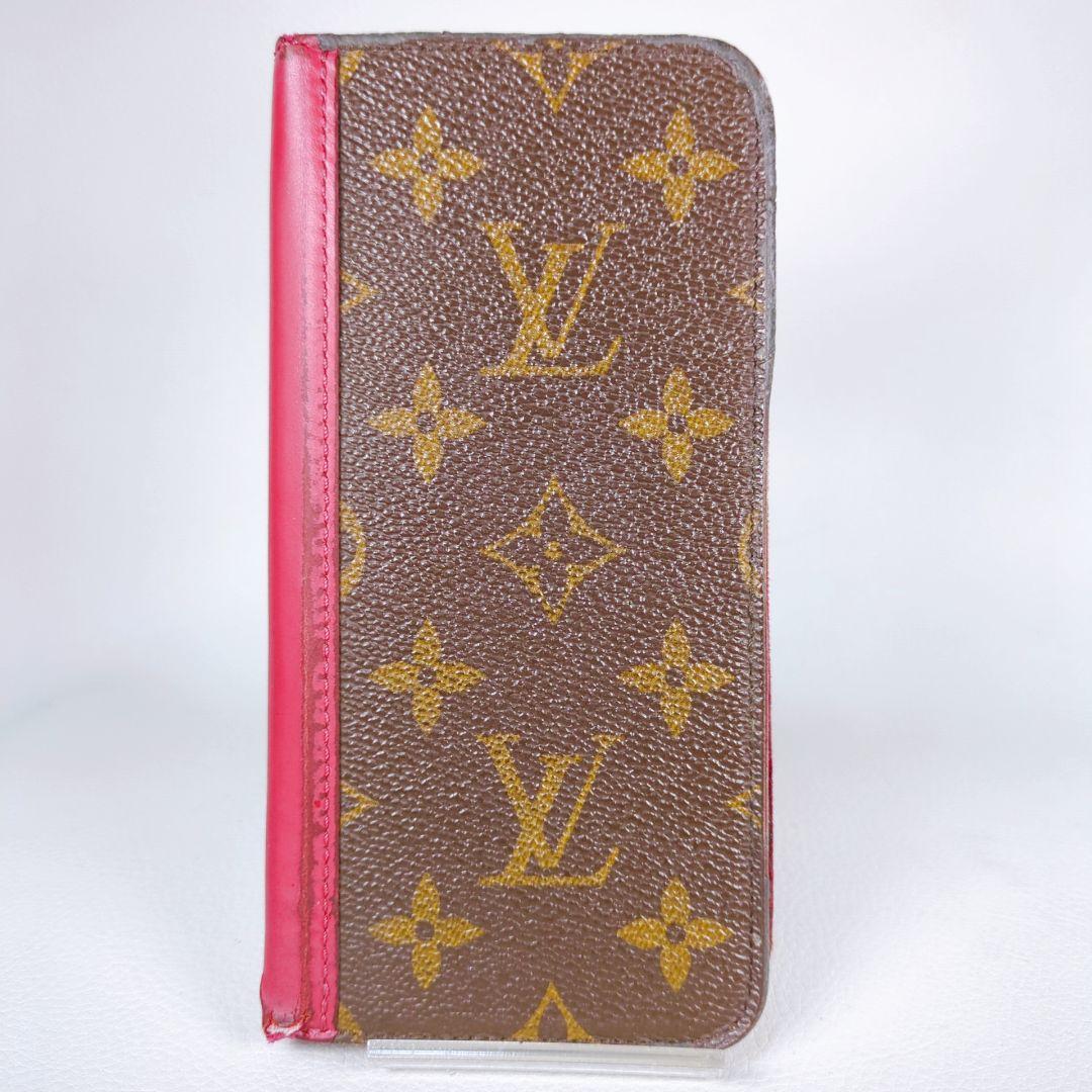 LOUISVUITTON iPhoneケース 15プロ モノグラム 手帳型