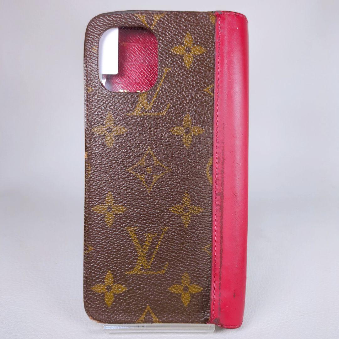 LOUISVUITTON iPhoneケース 15プロ モノグラム 手帳型
