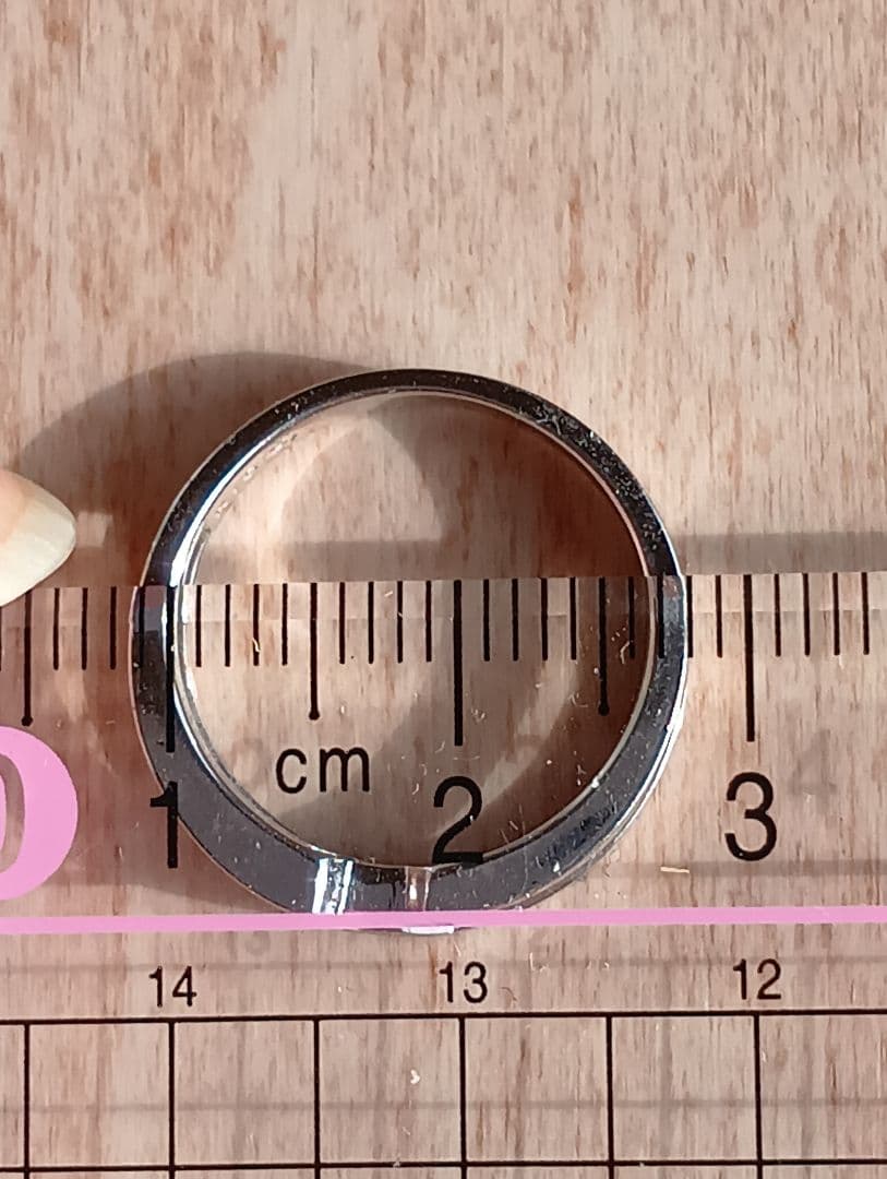 【美品】ヴァンドーム青山 K18WG クロスデザインリング 約12号｜3g超箱付