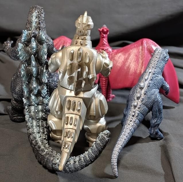 平成VSシリーズ ゴジラ・ベビー・メカゴジラ・ラドン（バンダイ）４体セット