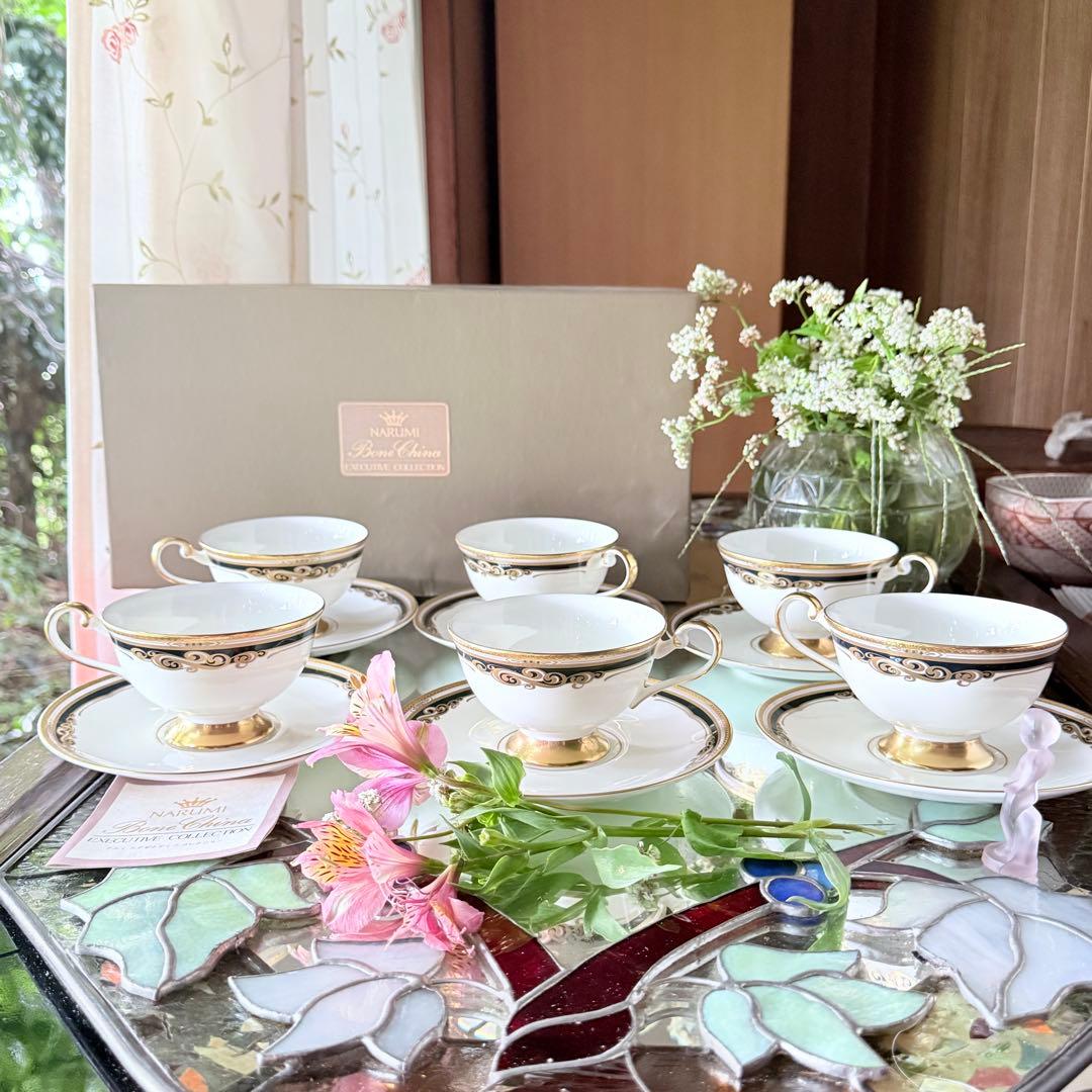 2191様感謝‼️NARUMIカップソーサーエグゼクティブコレクション6客箱入新品