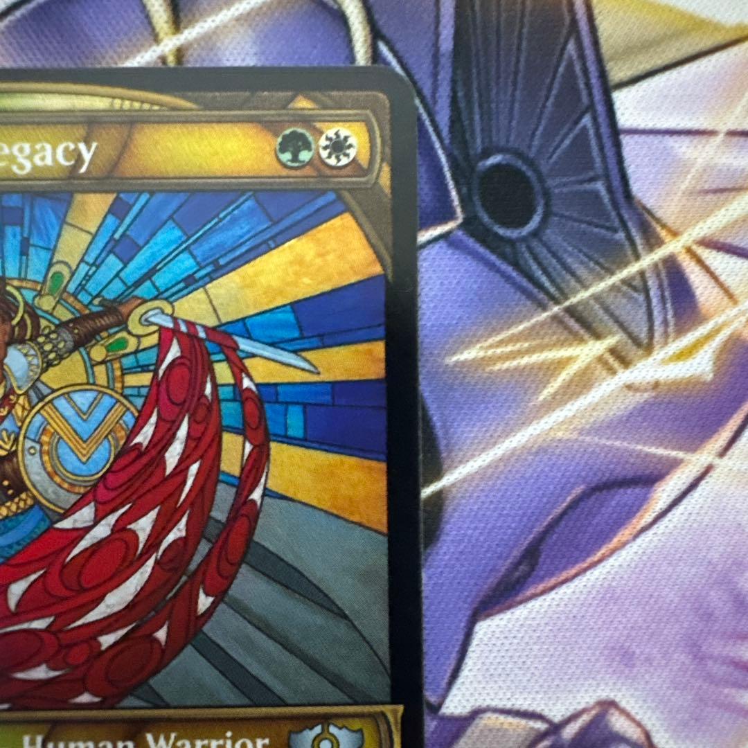 MTG ダブルレインボウ・Foil シッセイの後裔、シャナ　英語版 シリアル入り