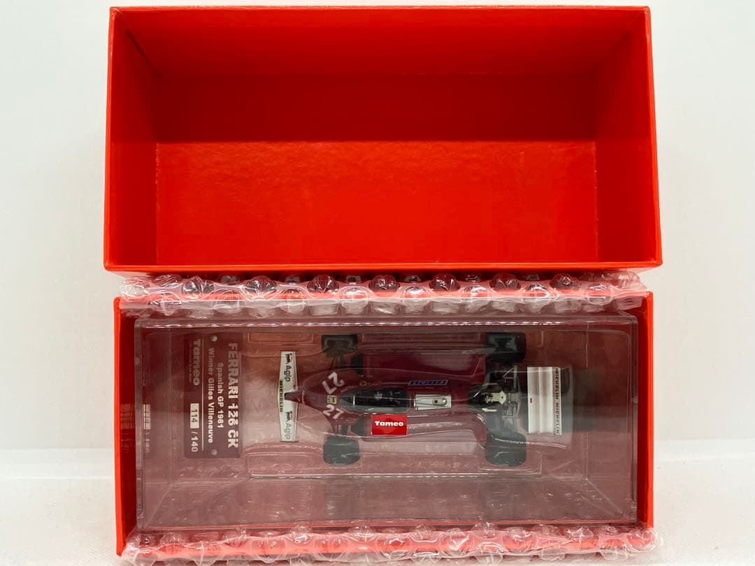 ★フェラーリ 126CK #27★G.ヴィルヌーブ★1981スペインGP優勝★