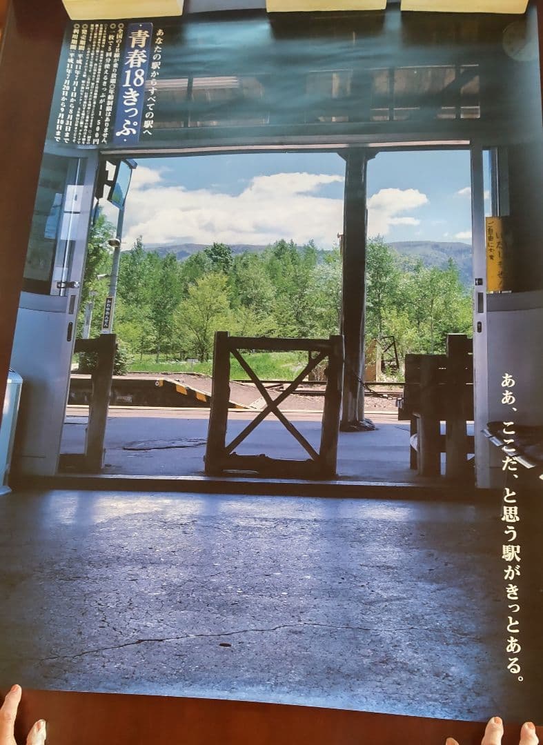 JR東日本　青春18　年代物ポスター2枚組