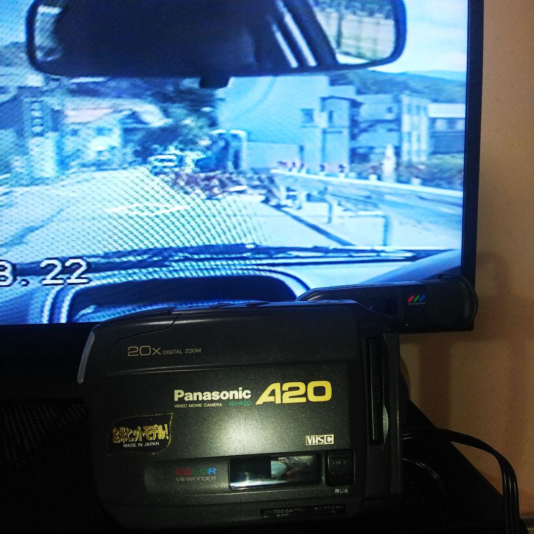 Panasonic 希少 VHS-C ビデオカメラ NV-A20