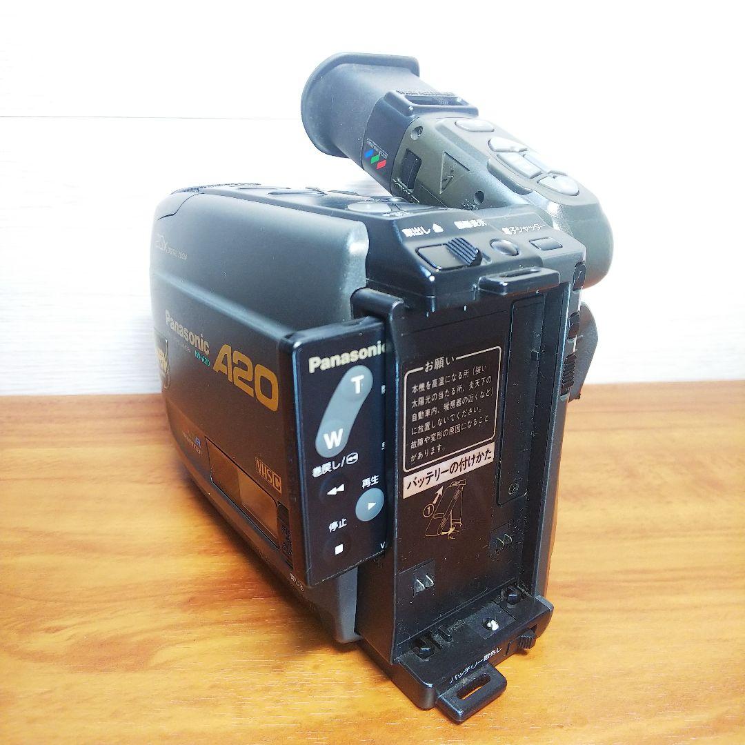 Panasonic 希少 VHS-C ビデオカメラ NV-A20