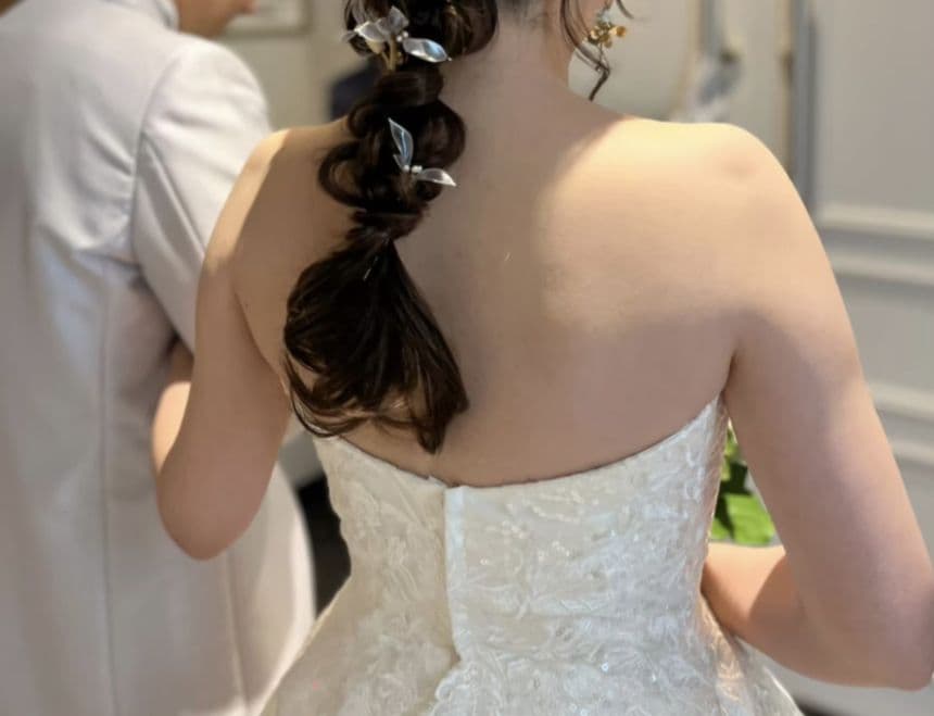 【美品】Aライン　ウェディングドレス