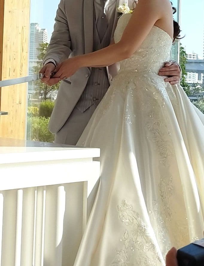 【美品】Aライン　ウェディングドレス