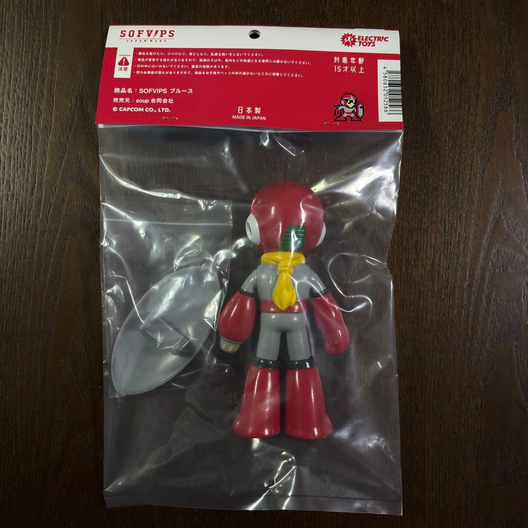 sofvips ブルース ソフビ人形 フィギュア ロックマン