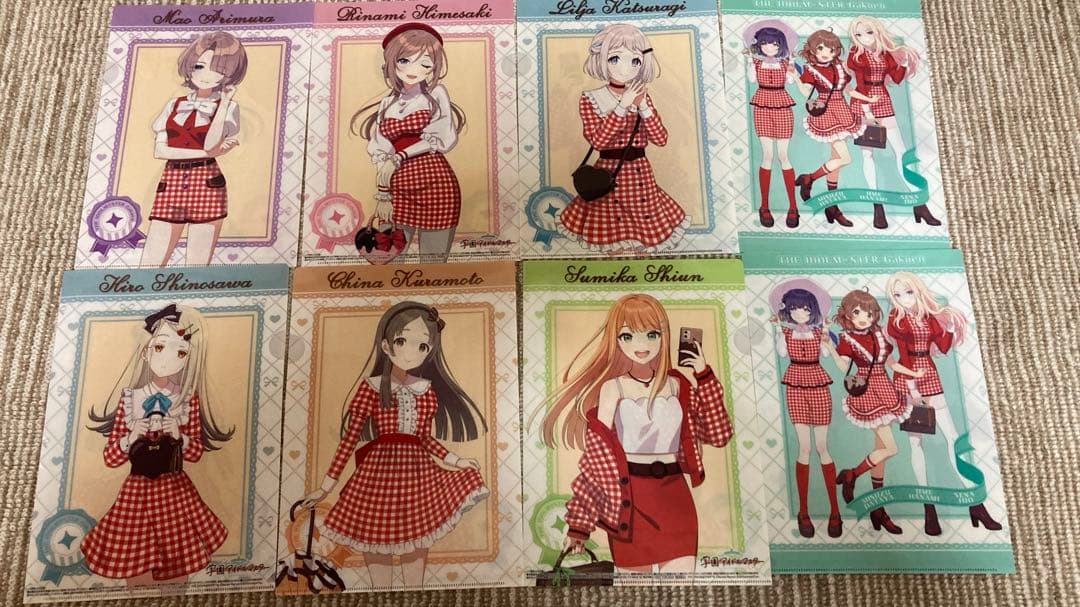 学園アイドルマスターA賞B賞C賞D賞　その他グッズ　非売品有　クリアファイル