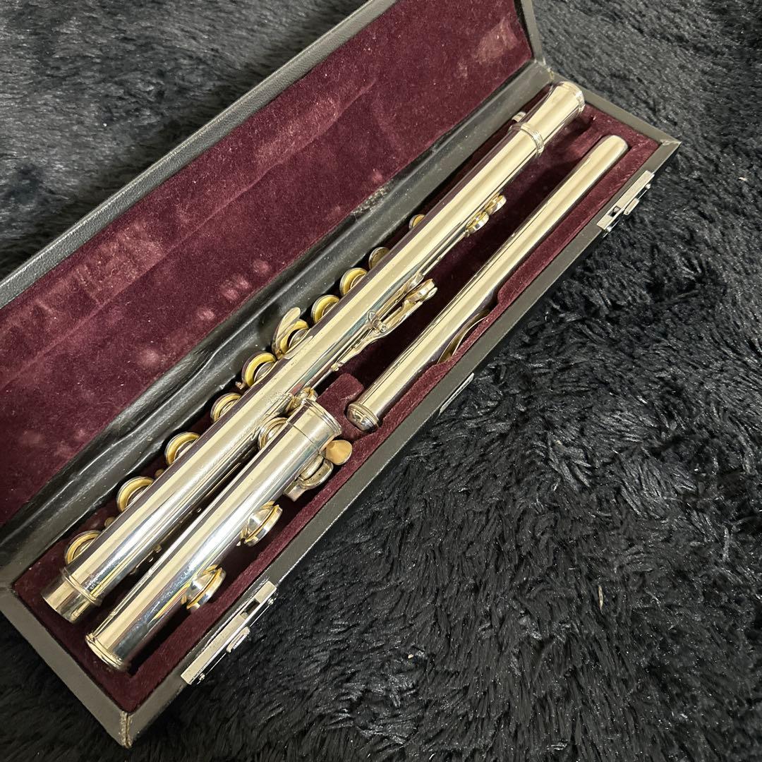 YAMAHA YFL-311 フルート 管楽器 ケース付属 頭部管銀製 シルバー