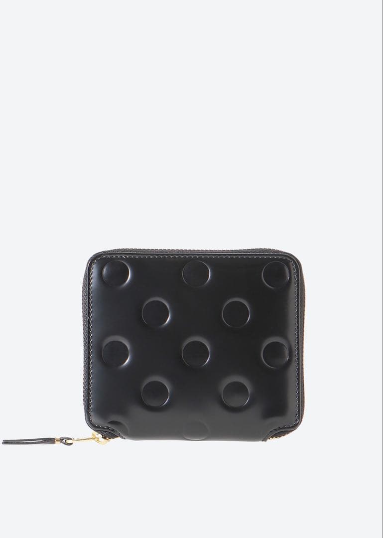 【極美品】Wallet COMME des GARCONSドットエンボス二つ折り
