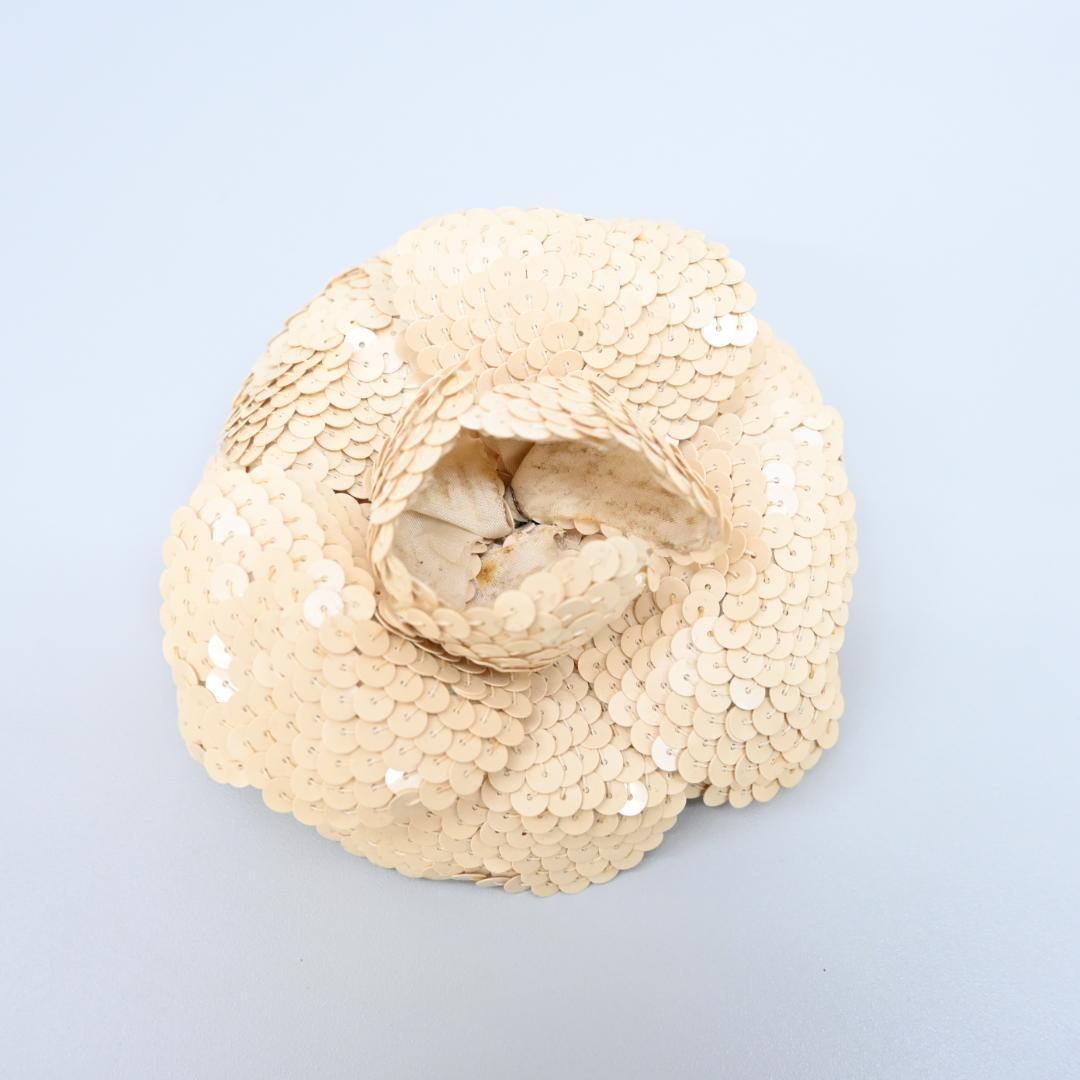 ■ □ 44430★年 CHANEL シャネル ブローチ カメリアコサージュ