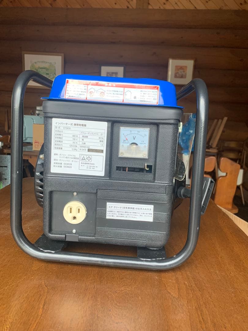 ADD FIELD GT800 コンパクトインバーター発電機 800W『未使用』