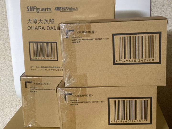 S.H.Figuarts 両津勘吉4体＆大原大次郎