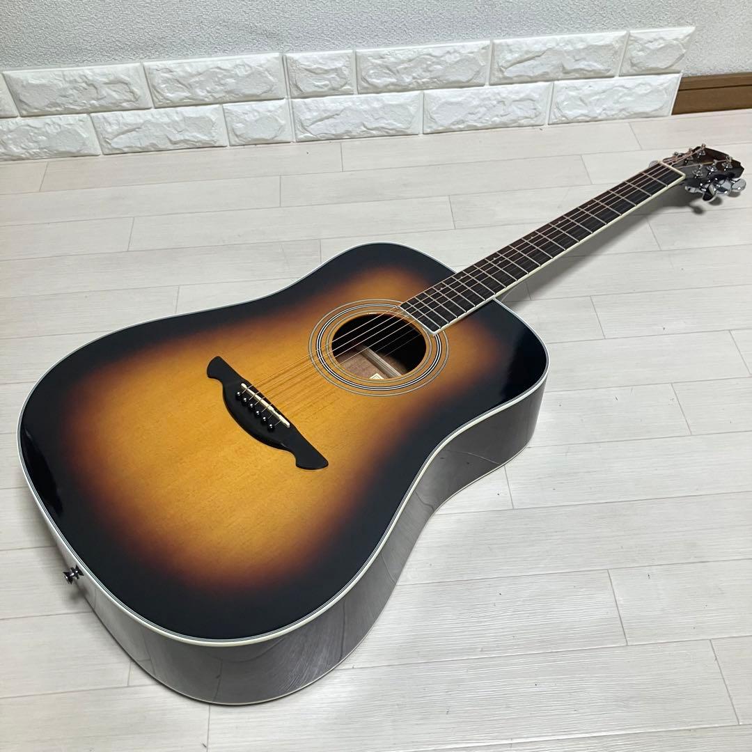 【弦新品】James JD400 ジェームス アコースティックギター /バック付