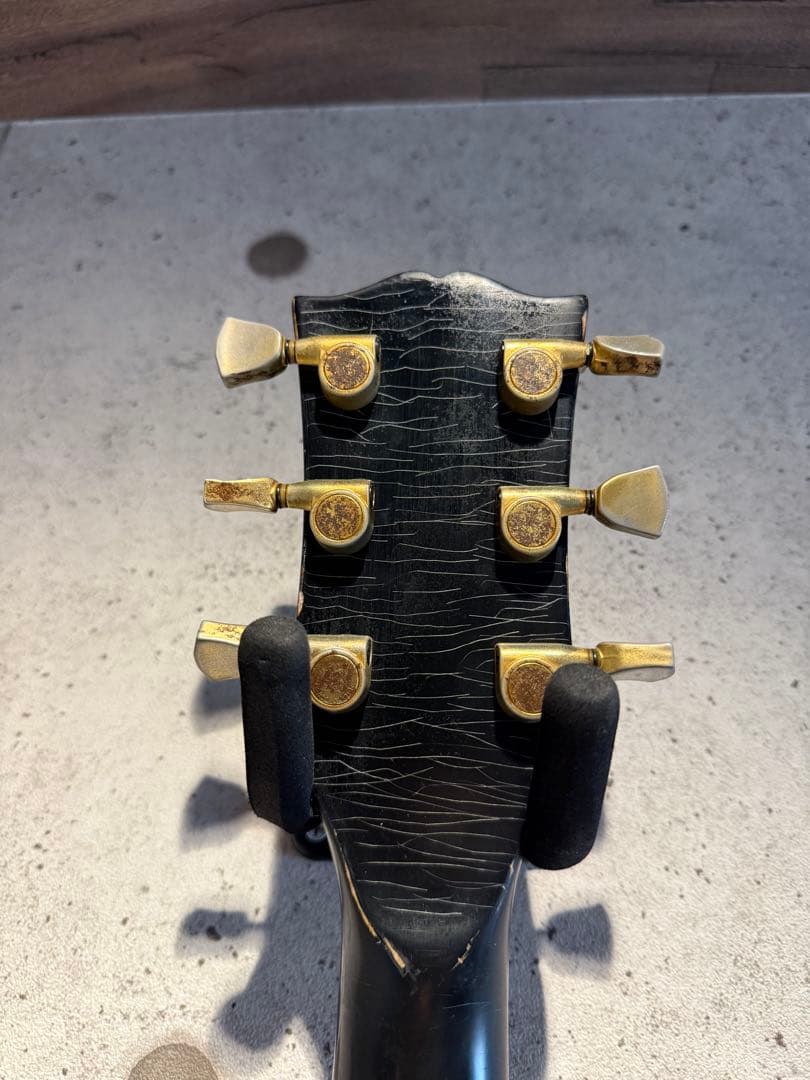 GRECOレスポールカスタム　ブラックビューティー