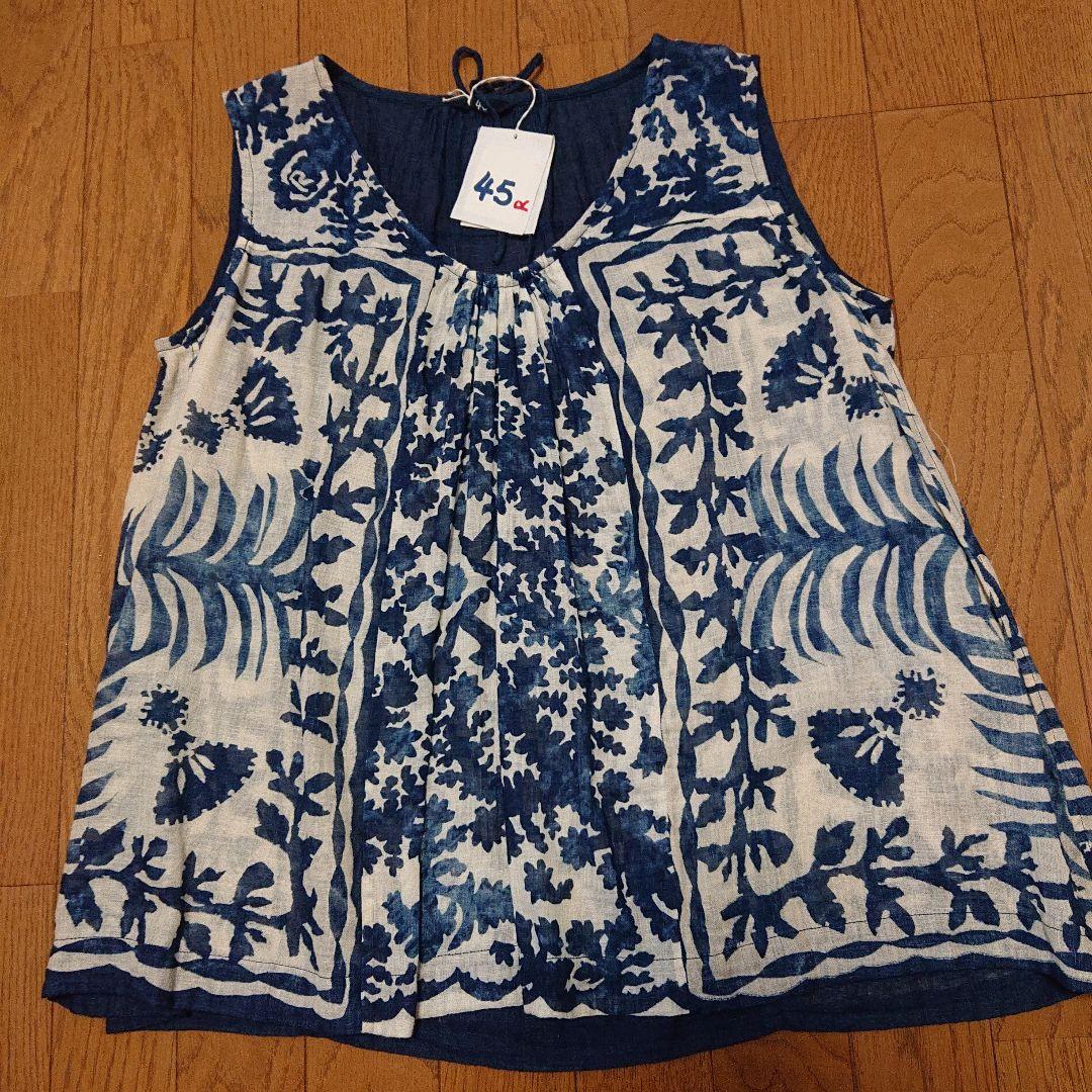 45R、ハワイアンインディゴタンクトップ