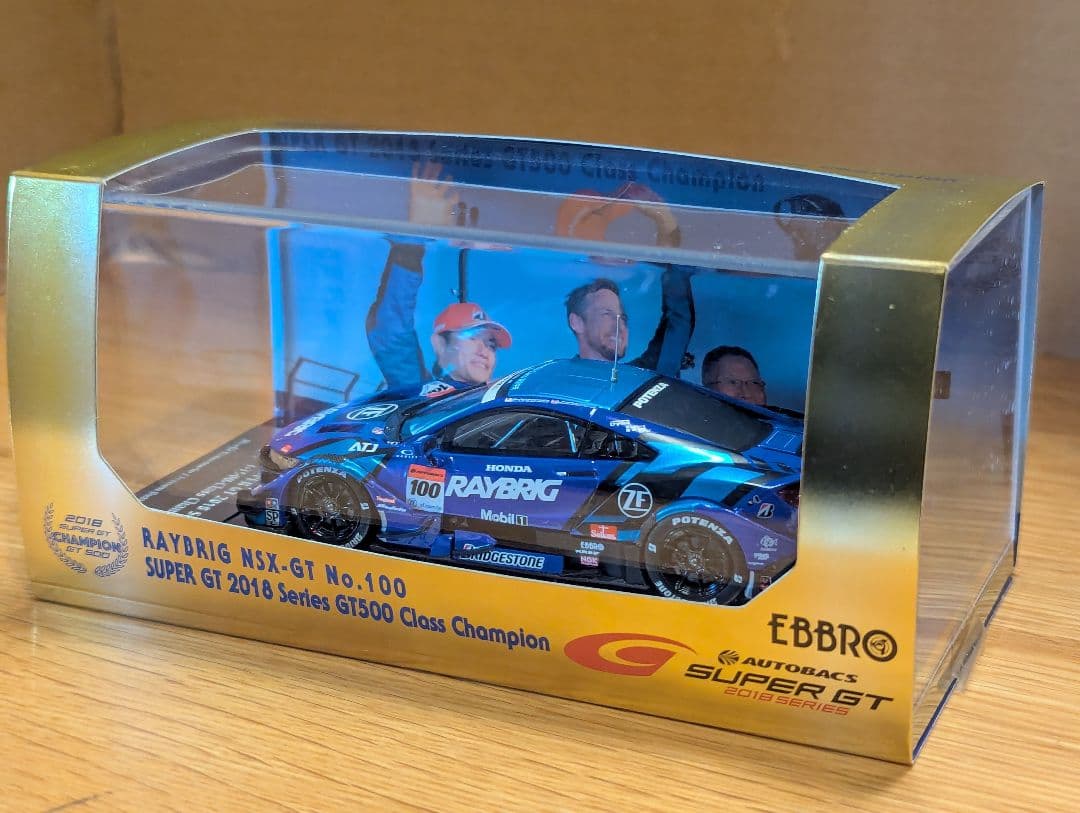 RAYBRIG NSX-GT 1/43 SUPER GT 2018 エブロ