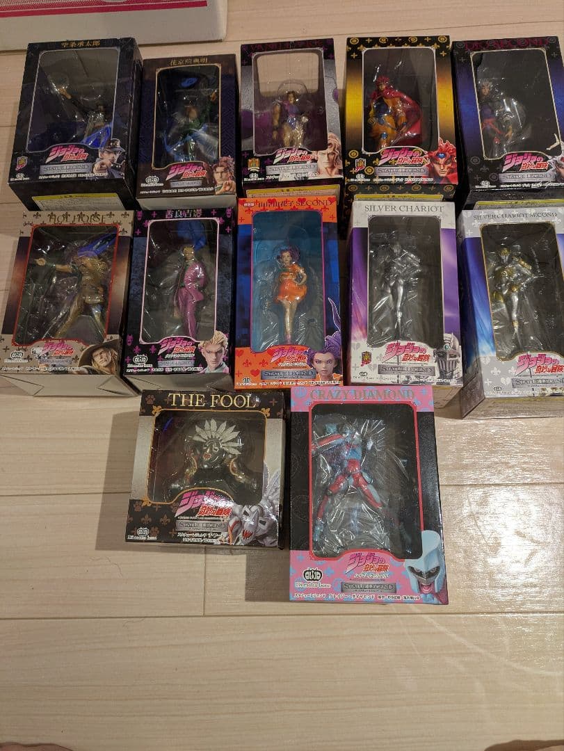 ジョジョの奇妙な冒険 フィギュア スタチューレジェンド　12体セット