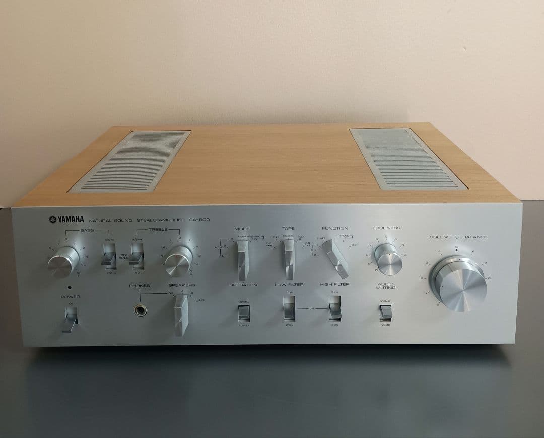 【美品】YAMAHA CA-800 プリメインアンプ