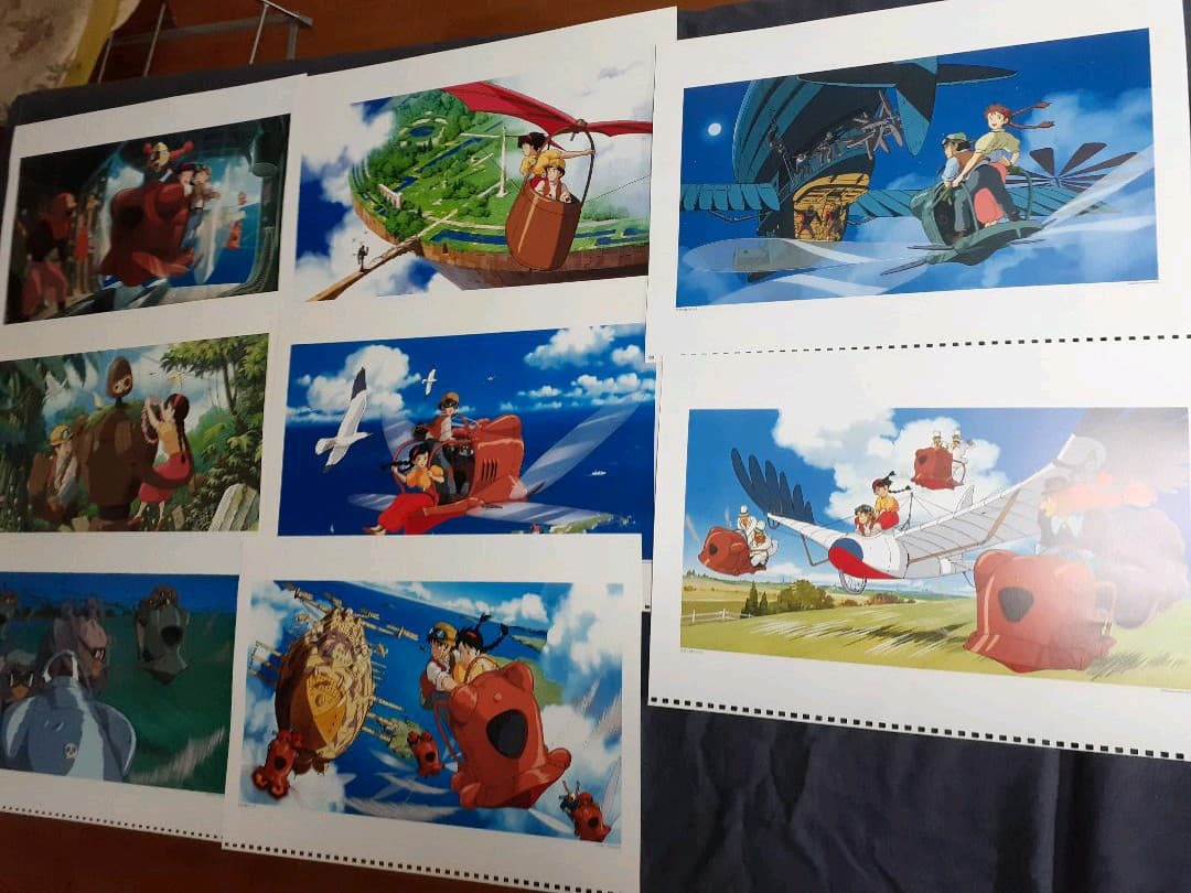 ️【2】天空の城ラピュタ　作品集　ジブリカレンダーGBL 1996年～収集完了