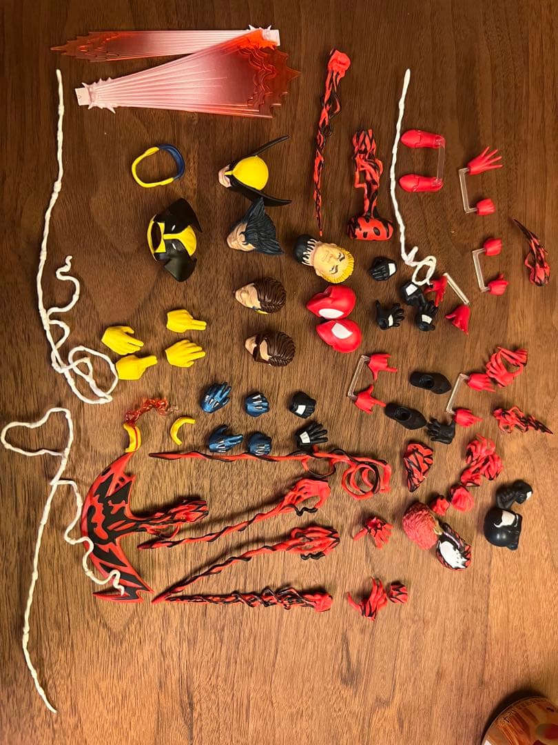 MAFEX スパイダーマン＆X-MEN 5体セット+おまけ