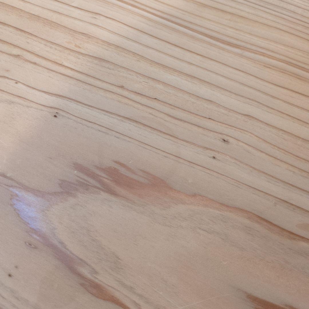 無垢材 ダイニングテーブル 一枚板+脚　杉