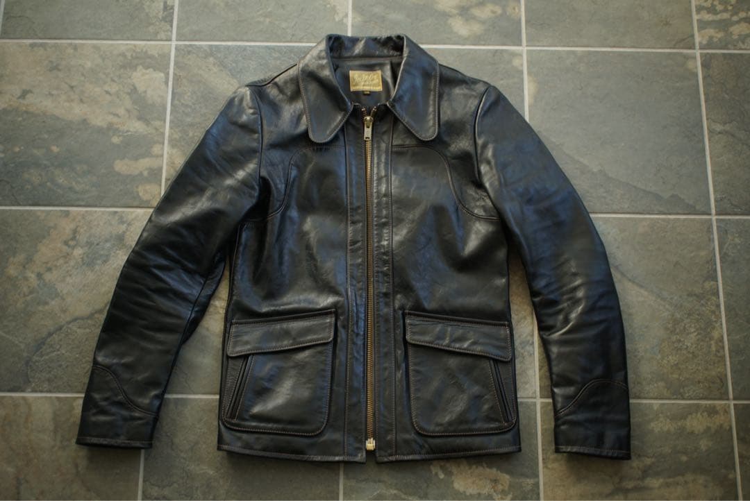 JOE McCOY 70s ホースハイド レザージャケット 38