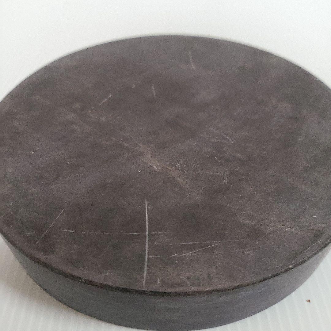 老坑　端渓　円形硯