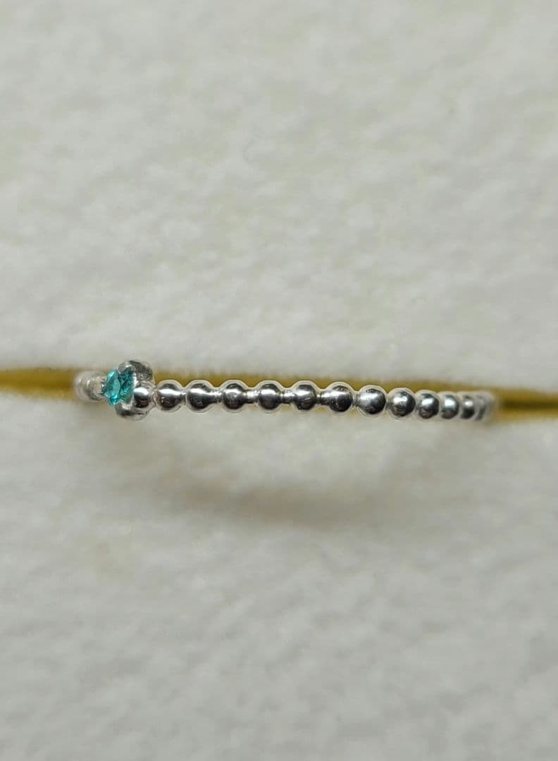 ★ブラジルバターリャパライバトルマリンSVポン・デ・リング★