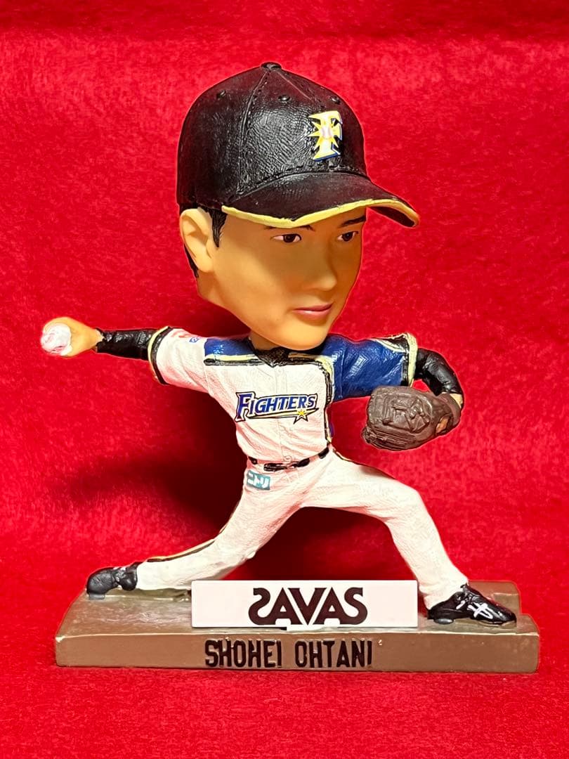 大谷翔平 日ハム時代のボブルヘッド 投打