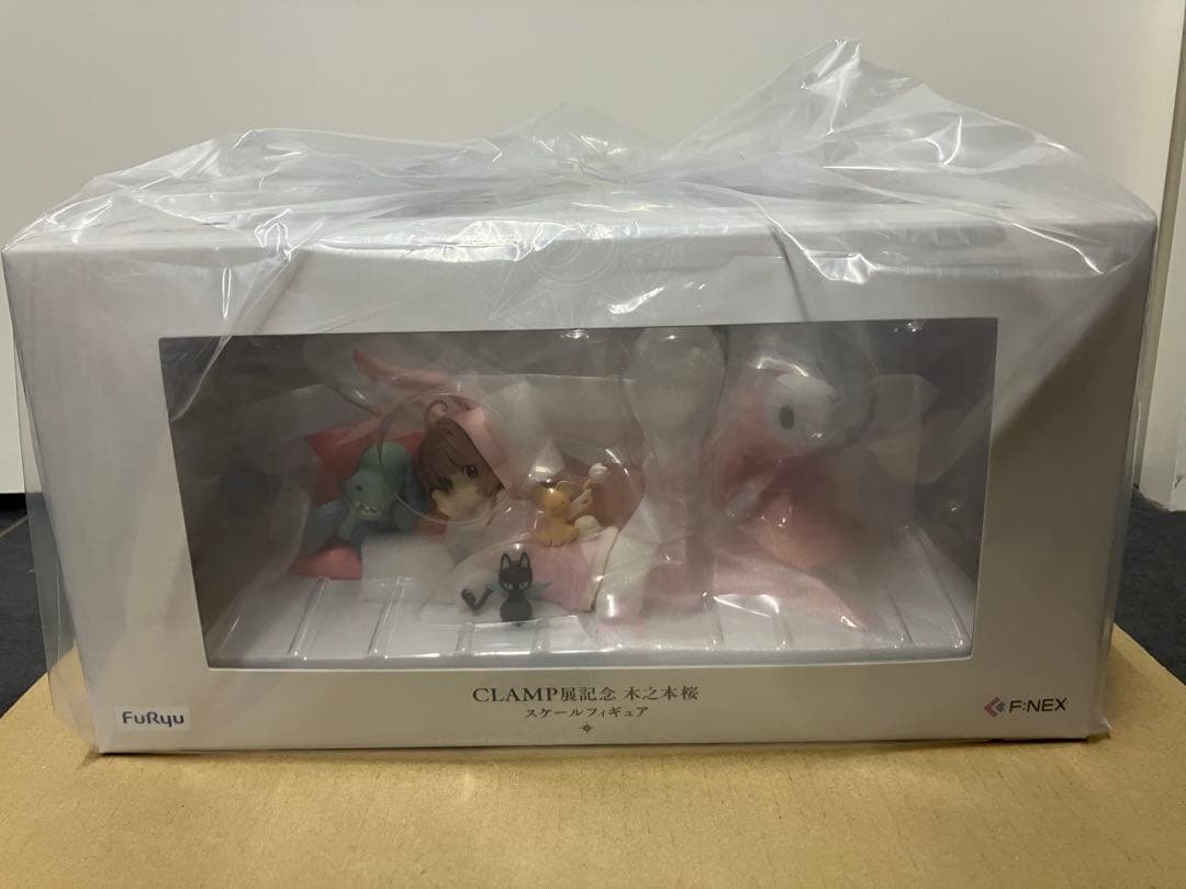 新品未開封CLAMP展記念 木之本桜 スケールフィギュア　彩色原型