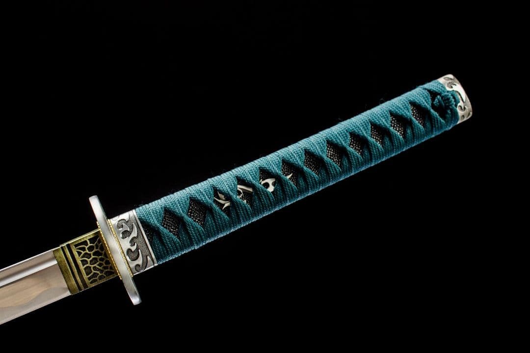 1050-武具 刀装具 日本刀　模造刀 居合刀 武士道 武蔵 鑑賞用 手鍛造打