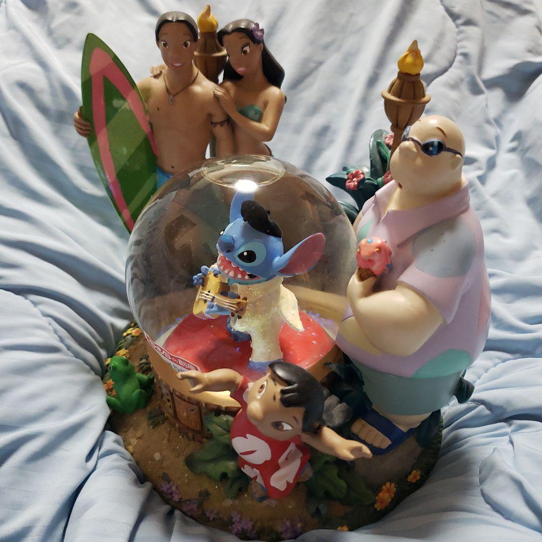 スノードーム リロ&スティッチ Elvis Party オルゴール